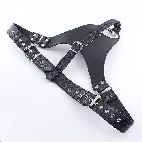 Sous-vêtements étui à pénis en cuir BDSM