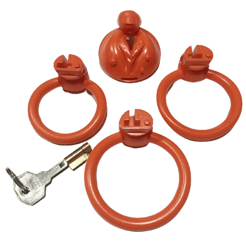 Cage excités doigt caresse chasteté