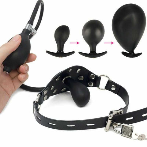 bâillon gonflable BDSM