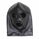 masque simili cuir bdsm