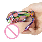 Cage MAMBA de chasteté en acier inoxydable