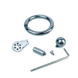 Boîtier de chasteté amovible