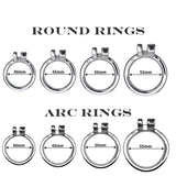 Cage de chasteté masculine sophistiquée