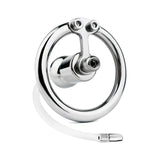 Cage à pénis négative avec cathéter