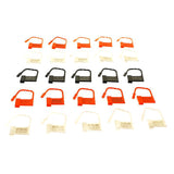 Lot de 5 cadenas de chasteté en plastique