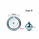 Ceinture chasteté à bille acier