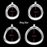 Cage de chasteté Nano V7.0 en acier inoxydable