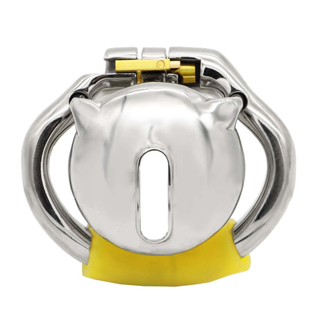 Cage de chasteté discrète en acier