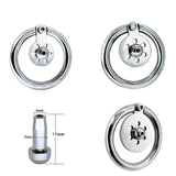 Nouvelle Cage de chasteté ultra plat en acier inoxydable