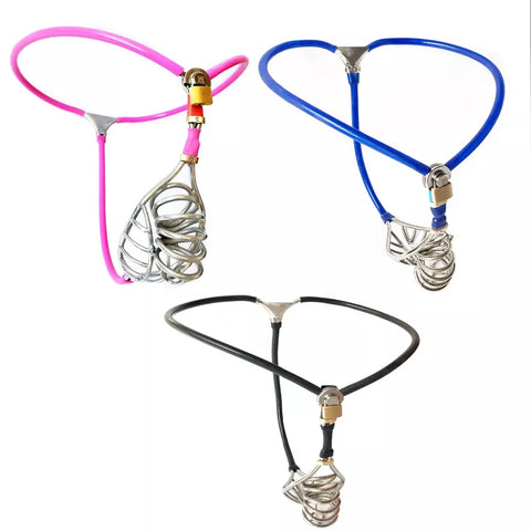Chasteté homme ceinture sissy