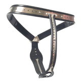 Ceinture métallique de chasteté féminine