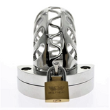 La vague cage de chasteté acier homme