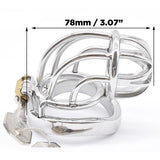 accessoire métallique pour chasteté Angus