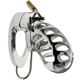 Cage de Chasteté Acier - Homme - La vague