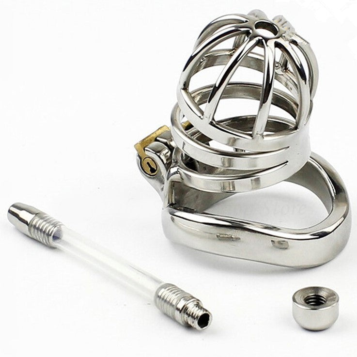 Cage de Chasteté Homme - Acier - Infinity S