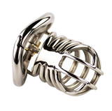 Cage de chasteté Métal - The ring L