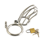 Cage à pénis en métal