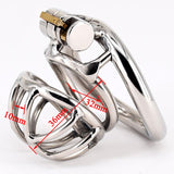 Cage de chasteté courte métal Villandry S