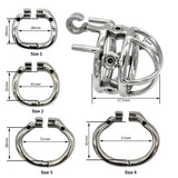 Dimension cage de chasteté à vis