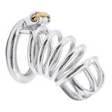 Le Corbeau L en acier cage de chasteté