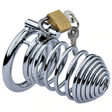 Cage de chasteté homme Spirale
