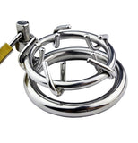 Accessoire masculin barbelé pour chasteté