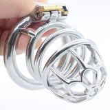 Cage de chasteté métallique Little Flower L