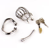 Cage de chasteté acier the chrome ball