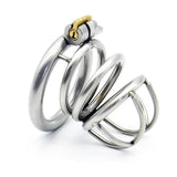 Cage de chasteté Métal Snack L