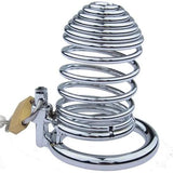 Cage de chasteté métal Spirale