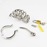 Cage de chasteté plug urètre jail XL