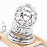 Cage de Chasteté Acier <br /> Le Corbeau L