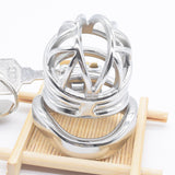 Cage de Chasteté Acier Le Corbeau M