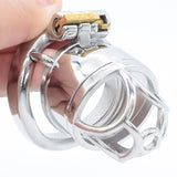 Cage de Chasteté Acier - DeepFlower S