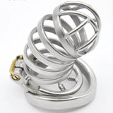 Cage de chasteté acier moon L