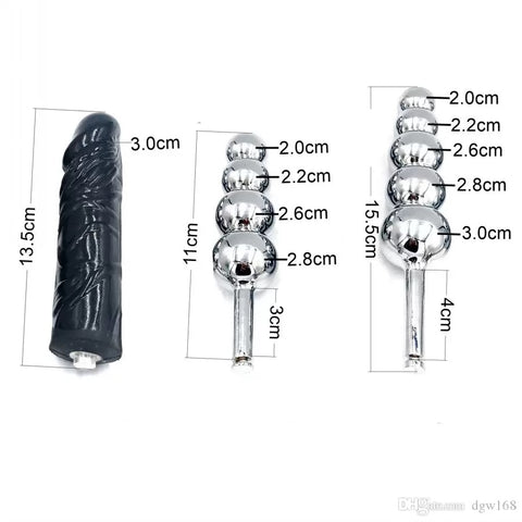 Dildo avec plug anal pour adultes