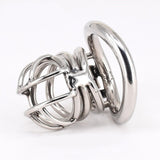 Cage Chasteté Courte Métal Villandry M