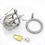 Cage de chasteté Métal - el diablo