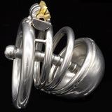 Cage de chasteté - métal - Ténèbres M