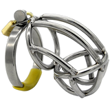 Cage de chasteté métal pour homme torture