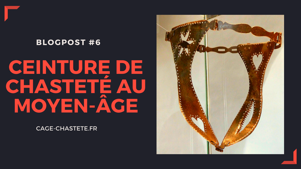 Moyen Age Ceinture De Chastete Medievale