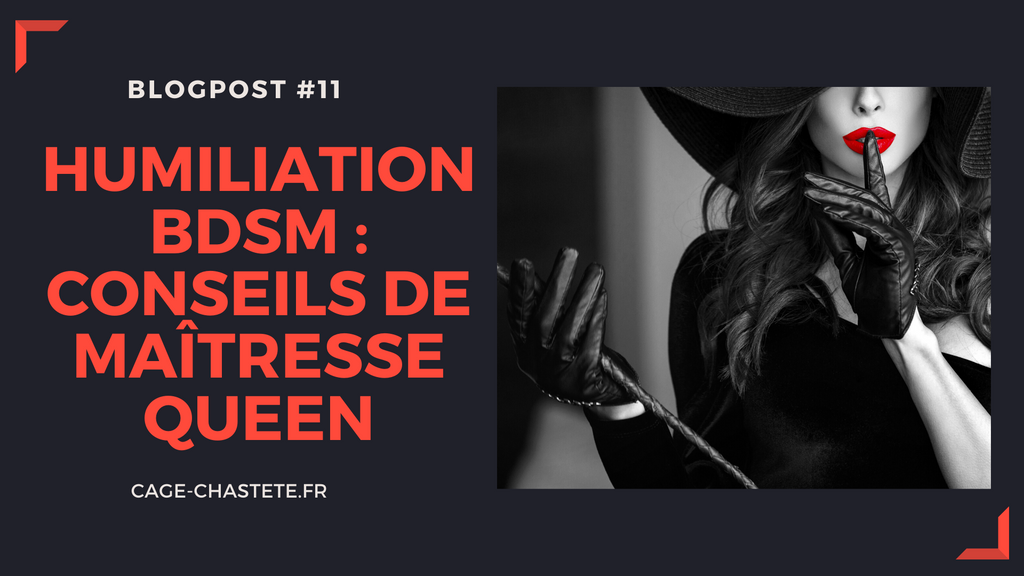 Humiliation BDSM : Conseils de Maîtresse Queen