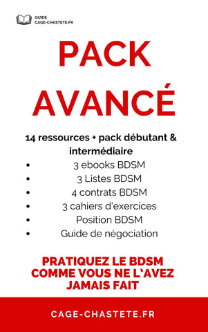 Pack avancé - Pratiquez le BDSM comme un expert