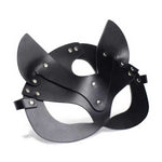 Masque noir pour chat