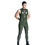 Combinaison Sans Manches Latex Homme