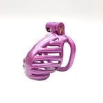 cage pénis violet modèle 3D