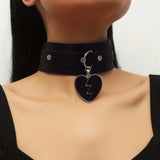 Choker coeur brisé