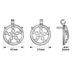 Nouvelle Cage de chasteté forgée à roue cinq étoiles avec ceinture