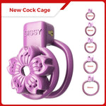 Cage de chasteté pétale SISSY violette