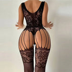 body stockings taille XXL en dentelle